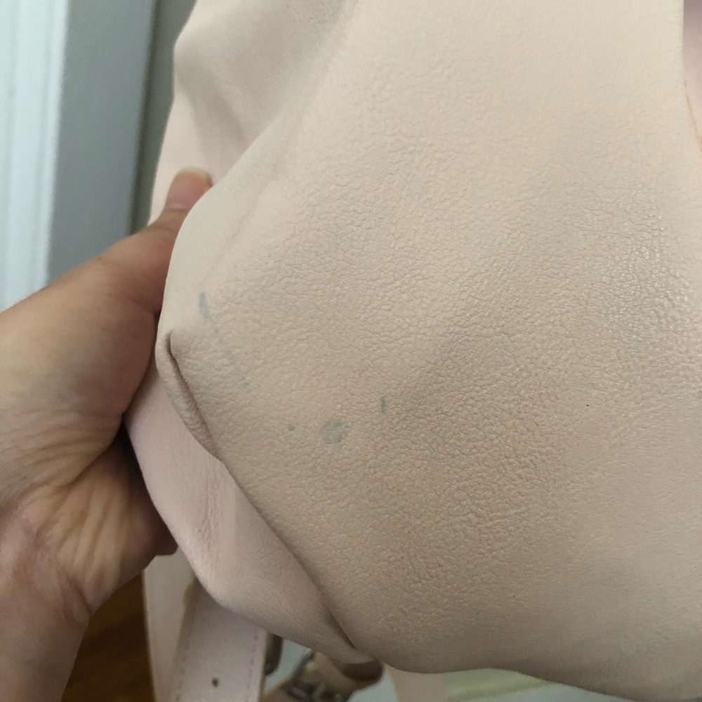 Light Pink Drawstring Backpack - image 4